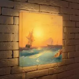 Лайтбокс Айвазовский "Гибралтар" 45-45-d-131 Photobox