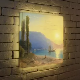 Лайтбокс Айвазовский "Неаполь" 45-45-d-160 Photobox