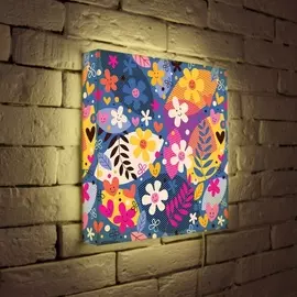 Лайтбокс Цветочки 35-35-d-010 Photobox