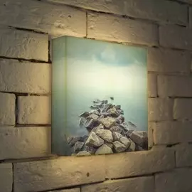 Лайтбокс Дорога в море 2 25-25-d-086 Photobox