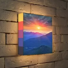 Лайтбокс Горный рассвет 25-25-d-099 Photobox