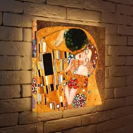Лайтбокс Климт "Поцелуй" 45-45-d-124 Photobox