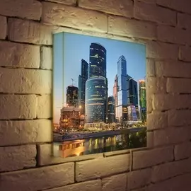 Лайтбокс Москва-Сити 3 35-35-d-100 Photobox