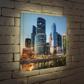 Лайтбокс Москва-Сити 3 45-45-d-100 Photobox