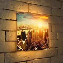 Лайтбокс Вечерний Шанхай 25-25-d-026 Photobox