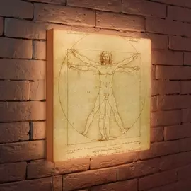 Лайтбокс Виртувианский человек 45-45-d-128 Photobox