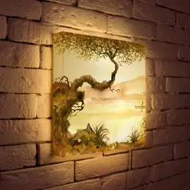 Лайтбокс Японское дерево 35-35-d-156 Photobox