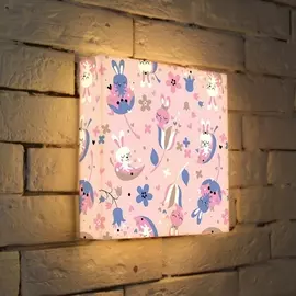Лайтбокс Зайчики 25-25-d-005 Photobox
