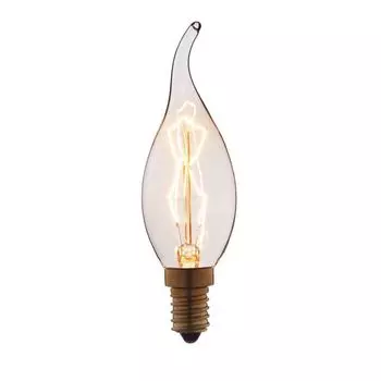 Лампа накаливания E14 40W прозрачная 3540-TW