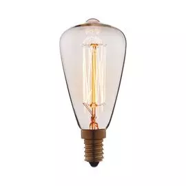 Лампа накаливания E14 40W прозрачная 4840-F