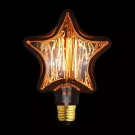 Лампа накаливания E27 40W прозрачная 2740-S