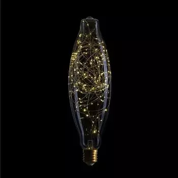 Лампа светодиодная филаментная E40 4,5W 2600K прозрачная 057-011