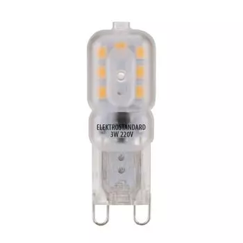 Лампочка светодиодная G9 LED 3W 220V 4200K Elektrostandard a035767