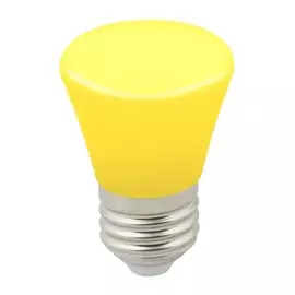Лампочка светодиодная LED-D45-1W/YELLOW/E27/FR/С BELL Volpe