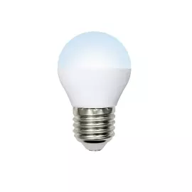Лампочка светодиодная LED-G45-9W/NW/E27/FR/NR картон Volpe