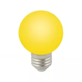 Лампочка светодиодная LED-G60-3W/YELLOW/E27/FR/С Volpe