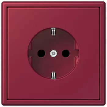 LC1520KI4320M Les Couleurs® Le Corbusier SCHUKO®-розетка со встроенной повышенной защитой от прикосновения le rubis Jung