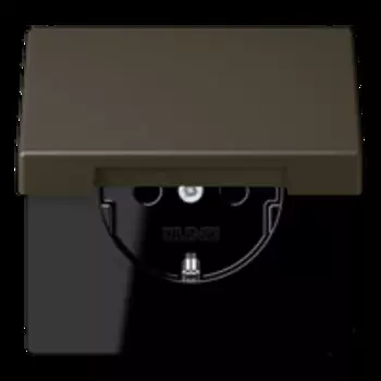 LC1520KIKL32140 Les Couleurs® Le Corbusier SCHUKO®-розетка с откидной крышкой и со встроенной повышенной защитой от прикосновения ombre naturelle 31 Jung