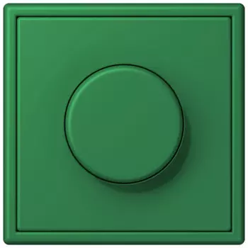 LC194032050 Les Couleurs® Le Corbusier Центральная плата для роторного диммера vert fonce Jung