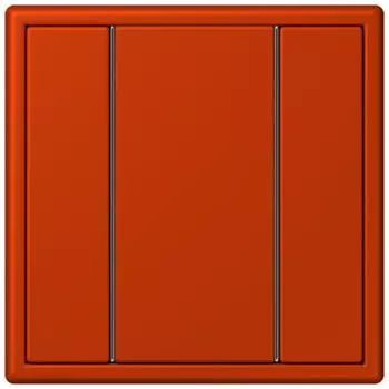 LC501TSA4320A Les Couleurs® Le Corbusier KNX кнопочный модуль F 50 с одной парой кнопок rouge vermillon 59 Jung