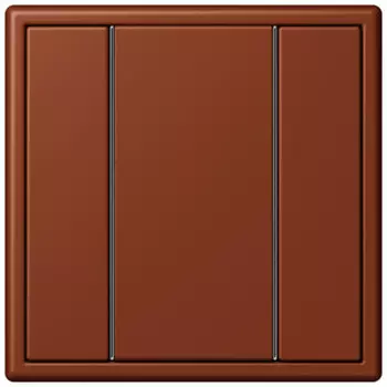 LC501TSA4320D Les Couleurs® Le Corbusier KNX кнопочный модуль F 50 с одной парой кнопок terre sienne brulee 59 Jung