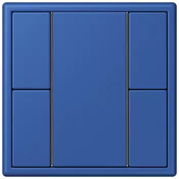 LC502TSA4320K Les Couleurs® Le Corbusier KNX кнопочный модуль F 50 с двумя парами кнопок bleu outremer 59 Jung