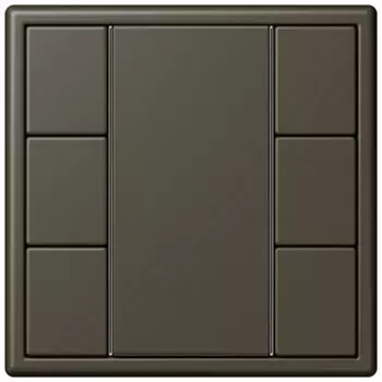 LC503TSA32140 Les Couleurs® Le Corbusier KNX кнопочный модуль F 50 с тремя парами кнопок ombre naturelle 31 Jung