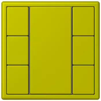 LC503TSA4320F Les Couleurs® Le Corbusier KNX кнопочный модуль F 50 с тремя парами кнопок vert olive vif Jung