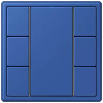 LC503TSA4320K Les Couleurs® Le Corbusier KNX кнопочный модуль F 50 с тремя парами кнопок bleu outremer 59 Jung