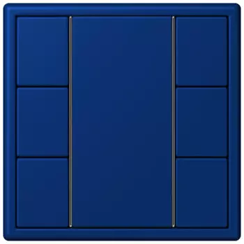 LC503TSA4320T Les Couleurs® Le Corbusier KNX кнопочный модуль F 50 с тремя парами кнопок bleu outremer fonce Jung