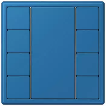 LC504TSA32030 Les Couleurs® Le Corbusier KNX кнопочный модуль F 50 с четырьмя парами кнопок bleu ceruleen 31 Jung