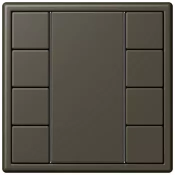 LC504TSA32140 Les Couleurs® Le Corbusier KNX кнопочный модуль F 50 с четырьмя парами кнопок ombre naturelle 31 Jung