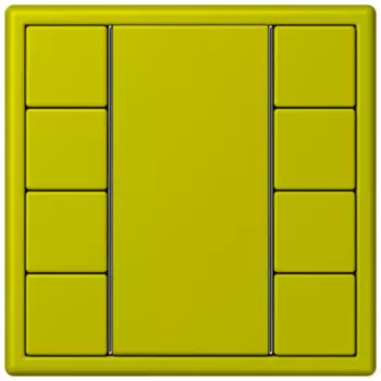 LC504TSA4320F Les Couleurs® Le Corbusier KNX кнопочный модуль F 50 с четырьмя парами кнопок vert olive vif Jung