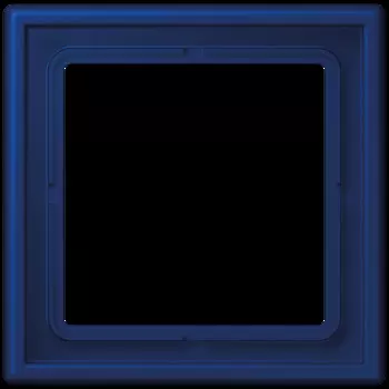 LC9814320T Рамка Les Couleurs Le Corbusier Темно-синий ультрамарин 1-постовая Jung