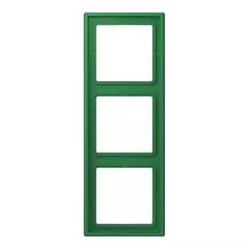 LC98332050 Рамка Les Couleurs Le Corbusier Vert fonce 3-постовая Jung