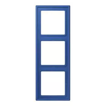 LC9834320K Рамка Les Couleurs Le Corbusier Blue outremer 3-постовая Jung