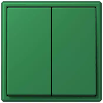 LC99532050 Les Couleurs® Le Corbusier Клавиша для двухклавишного выключателя vert fonce Jung