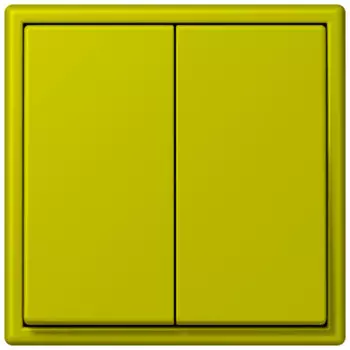 LC9954320F Les Couleurs® Le Corbusier Клавиша для двухклавишного выключателя vert olive vif Jung