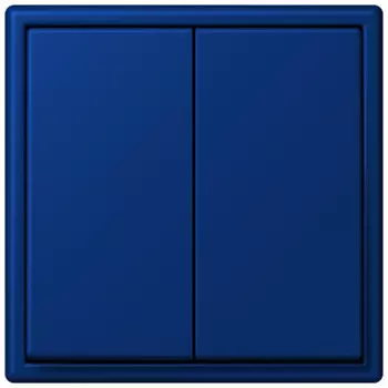 LC9954320T Les Couleurs® Le Corbusier Клавиша для двухклавишного выключателя bleu outremer fonce Jung