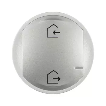 Лицевая панель для главного беспроводного выключателя "Я дома/Я вне дома". Цвет Титан Legrand Celiane with NETATMO 064822