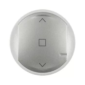 Лицевая панель для умного проводного/беспроводного выключателя рольставней. Цвет Титан Legrand Celiane with NETATMO 064829