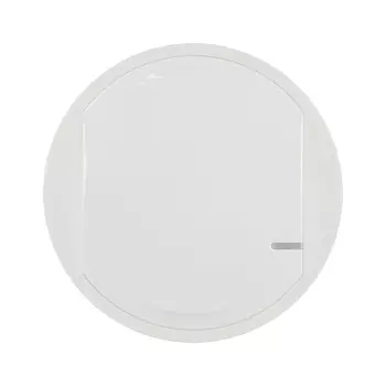 Лицевая панель для умного проводного выключателя с опцией светорегулирования и беспроводного 1-клавишного выключателя. Цвет Белый Legrand Celiane with NETATMO 064815