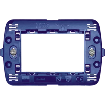 LN4703 LivingLight Суппорт 3 модуля Bticino