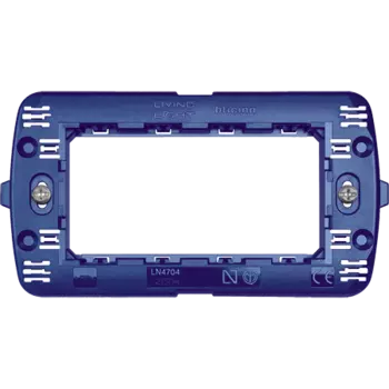 LN4704 LivingLight Суппорт 4 модуля Bticino