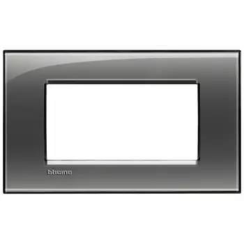 LNA4804KF Рамка LivingLight Квадрат Лондонский туман 4 модуля Bticino