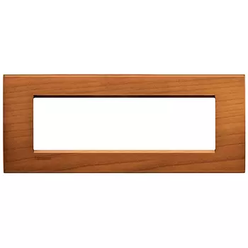 LNA4807LCA Рамка LivingLight Квадрат Американская вишня 7 модулей Bticino