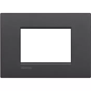 LNC4803AR Рамка LivingLight Air Антрацит 3 модуля Bticino