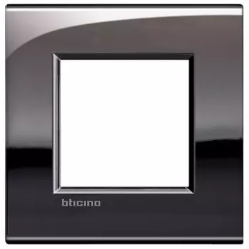 LNE4802PT Рамка LivingLight Air Олово 2-модульная Bticino