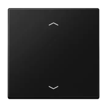 LS1700PSWM матовый чёрный графит Центральная плата стандарт «стрелки» Jung LS серия