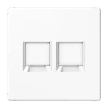 LS1969-2WEWW Белая Kрышка для модульных гнёзд UMA-CAT6A Jung LS серия
